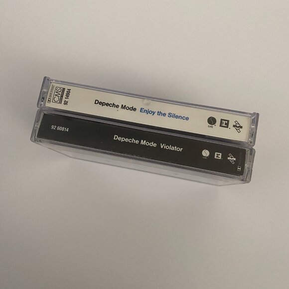 vintage depeche mode violator enjoy the silence cassettes - Picture 3 of 5